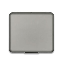 Guevara Aluminyum İçi Sedir Puro Taşıma Çantası Silver 10lu - GUEVARA