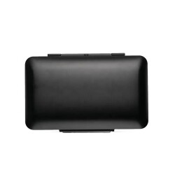 Guevara Aluminyum İçi Sedir Puro Taşıma Çantası Siyah 10lu - Lubinski