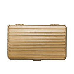 Guevara Aluminyum İçi Sedir Puro Taşıma Çantası RoseGold 8li - Lubinski (1)