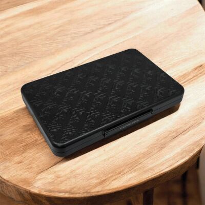 Guevara Aluminyum Puro Taşıma Çantası Robusto Siyah 10lu - 2