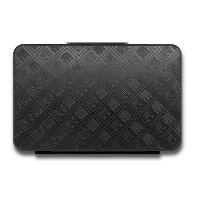 Guevara Aluminyum Puro Taşıma Çantası Robusto Siyah 10lu - 1