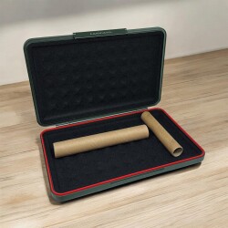 Guevara Aluminyum Puro Taşıma Çantası Robusto Yeşil 10lu - 4