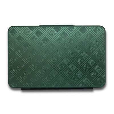 Guevara Aluminyum Puro Taşıma Çantası Robusto Yeşil 10lu - 1