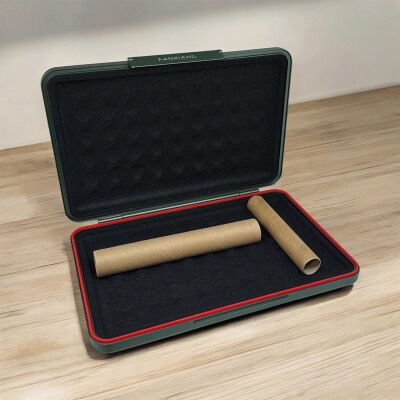 Guevara Aluminyum Puro Taşıma Çantası Robusto Yeşil 10lu - 4