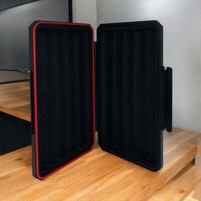 Guevara Aluminyum Puro Taşıma Çantası Siyah/Gold 5li - 3