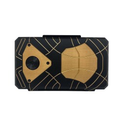 Guevara Aluminyum Puro Taşıma Çantası Siyah/Gold 5li - 4