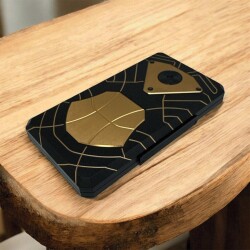 Guevara Aluminyum Puro Taşıma Çantası Siyah/Gold 5li - GUEVARA (1)