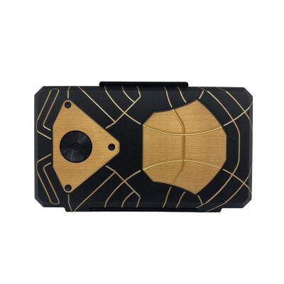 Guevara Aluminyum Puro Taşıma Çantası Siyah/Gold 5li - 4