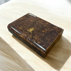 Guevara Ceviz Kaplama Puro Kutusu Humidor 8's - GUEVARA (1)