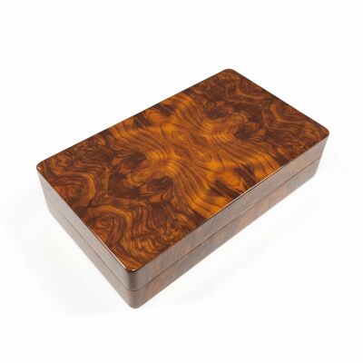 Guevara Ceviz Kaplama Puro Taşıma Kutusu Humidor 6's - 1