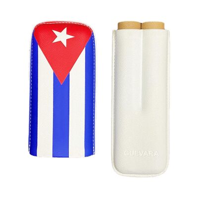 Guevara Cuban Flag Deri Puro Kılıfı 2li Beyaz (60Ring) - 2