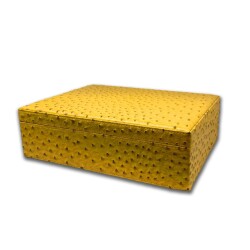 Guevara Deri Puro Kutusu Küllük ve Kesici Set Sarı 20s - GUEVARA