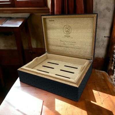 Guevara Deri Puro Kutusu Küllük ve Kesici Set Siyah 20s - 2