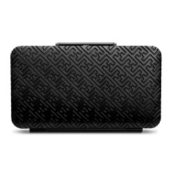 Guevara Fnd Aluminyum İçi Sedir Puro Taşıma Çantası Siyah 5li - GUEVARA