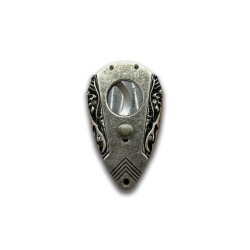 Guevara Krom Taşlı Kelebak Model Puro Kesici (60 Ring) - GUEVARA