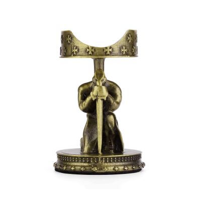 Guevara Oturan Şövalye Metal Puro Standı Sehpası Gold - 1