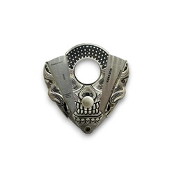 GUEVARA - Guevara Skull Desen Kelebak Model Puro Kesici Silver (60 Ring) (1)