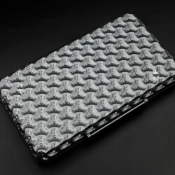 Guevara Stone Aluminyum Sedir Puro Taşıma Çantası Silver 5li - 3