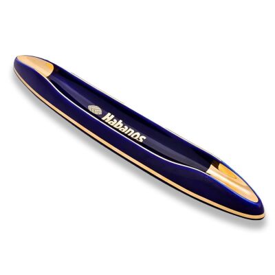 Habanos Lüks Seramik Puro Küllüğü 2li Lacivert 40cm - 1