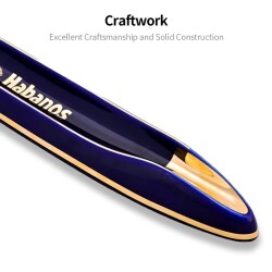 Habanos Lüks Seramik Puro Küllüğü 2li Lacivert 40cm - 4