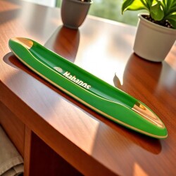 Habanos Lüks Seramik Puro Küllüğü 2li Yeşil 40cm - Cigarte (1)