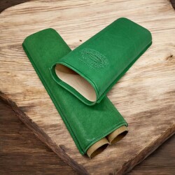 Hoyo De Monterrey Deri Puro Kılıfı 2li Napa Yeşil (64Ring) - 3