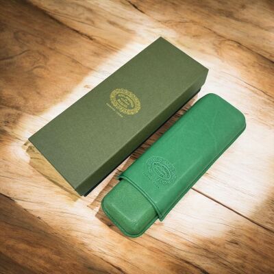 Hoyo De Monterrey Deri Puro Kılıfı 2li Napa Yeşil (64Ring) - 4