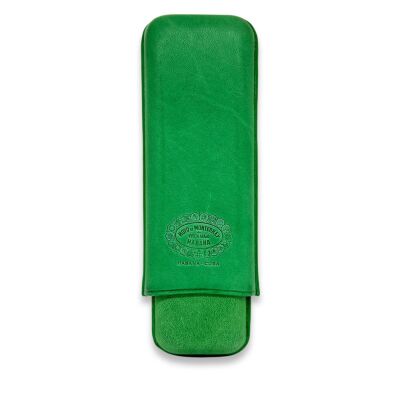 Hoyo De Monterrey Deri Puro Kılıfı 2li Napa Yeşil (64Ring) - 1