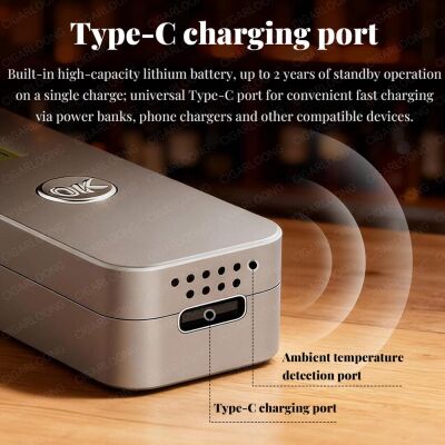 Humidimeter Dijital Dedectör Puro İçi Nem Ölçer - 5