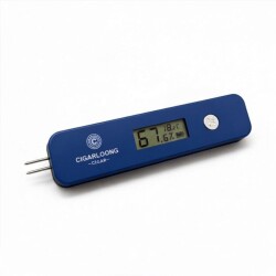 Humidimeter Dijital Dedectör Puro İçi Nem Ölçer Mavi - CigarLoong (1)