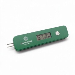 Humidimeter Dijital Dedectör Puro İçi Nem Ölçer Yeşil - CigarLoong (1)