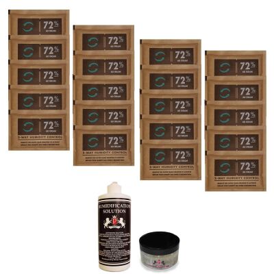 Humidity 72 60g Humidor Puro Kutusu Nemlendirici 20li Paket - 1