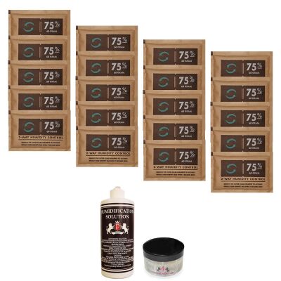 Humidity 75 60g Humidor Puro Kutusu Nemlendirici 20lu Paket - 1