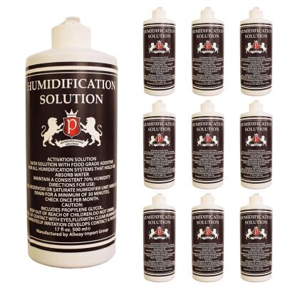 Humidor Puro Kutusu Nemlendirici %70 Saf Su Solüsyon 500ml 10'lu Eco Paket - 1