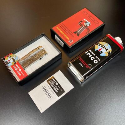 Imco Austria Super Benzinli Muhtar Çakmağı Krom Logolu 6700P - 4