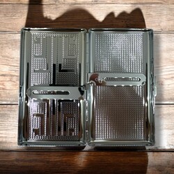 Jean Claude France Metal Kısa Sig. Tab akasısı 12li Motif - 3