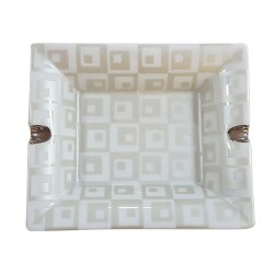 Jean Claude Porselen Sigara Küllük Square Beyaz 513258 - JEAN CLAUDE (1)