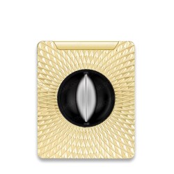 Kare Sprial Desen Metal Puro V Kesici Gold 