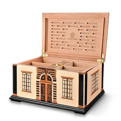 Küba Evi Tasarımı Sedir Humidor Puro Kutusu 250s - 2