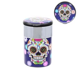 La Catrina Led Işıklı Araç Araba Küllüğü Mor 9cm - Atomic