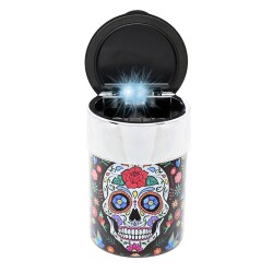 La Catrina Led Işıklı Araç Araba Küllüğü Mor 9cm - Atomic (1)