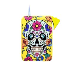 LA Catrina Pürmüz Jet Alev Çakmak Sarı - Atomic (1)