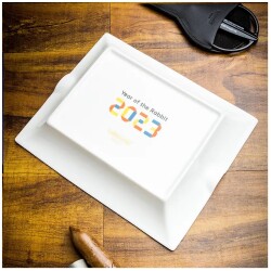 Lubinski 2023 Rabbit Porselen Puro Küllüğü Beyaz/Gold 2li - 4