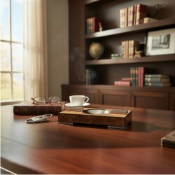 Lubinski Ahşap Puro Küllüğü Karaağaç 2li - 3