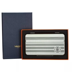 Lubinski Aluminyum Metal Puro Taşıma Çantası Silver 5li - 3