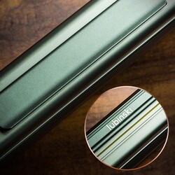 Lubinski Aluminyum Metal Puro Taşıma Çantası Yeşil 5li - Thumbnail