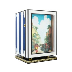 Lubinski Cuban Flag 3 Çekmeceli Humidor Puro Kutusu 120s - 1