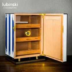 Lubinski Cuban Flag 3 Çekmeceli Humidor Puro Kutusu 120s - 5