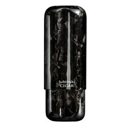 Lubinski CarbonFiber Puro Kılıfı Siyah 2li (60Ring) - Thumbnail