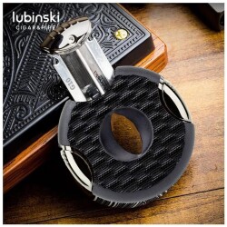 Lubinski Crackle Yuvarlak Puro Kesici Siyah (60Ring) - Lubinski (1)